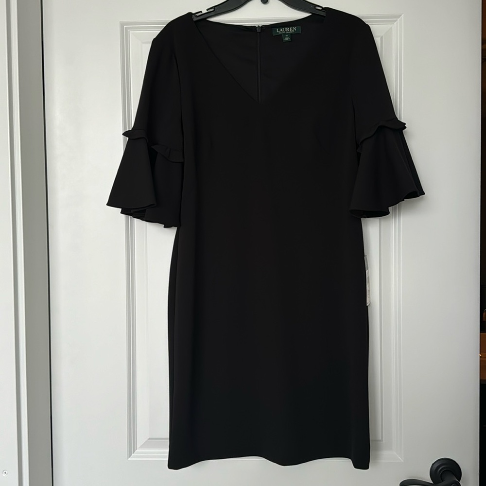 NEW WITH TAGS Lauren by Ralph Lauren Black Dress